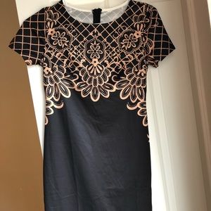 Short sleeve midi dress